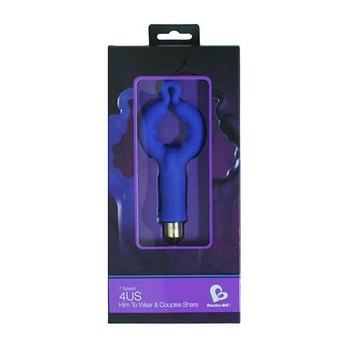 Rocks Off 4 Us 7 Speed Vibrating Cock Ring
