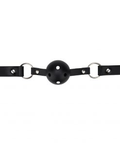 Bound to Play Breathable Ball Gag Black