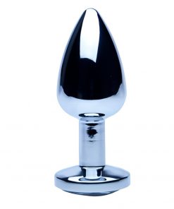 Precious Metals Silver Butt Plug-Small