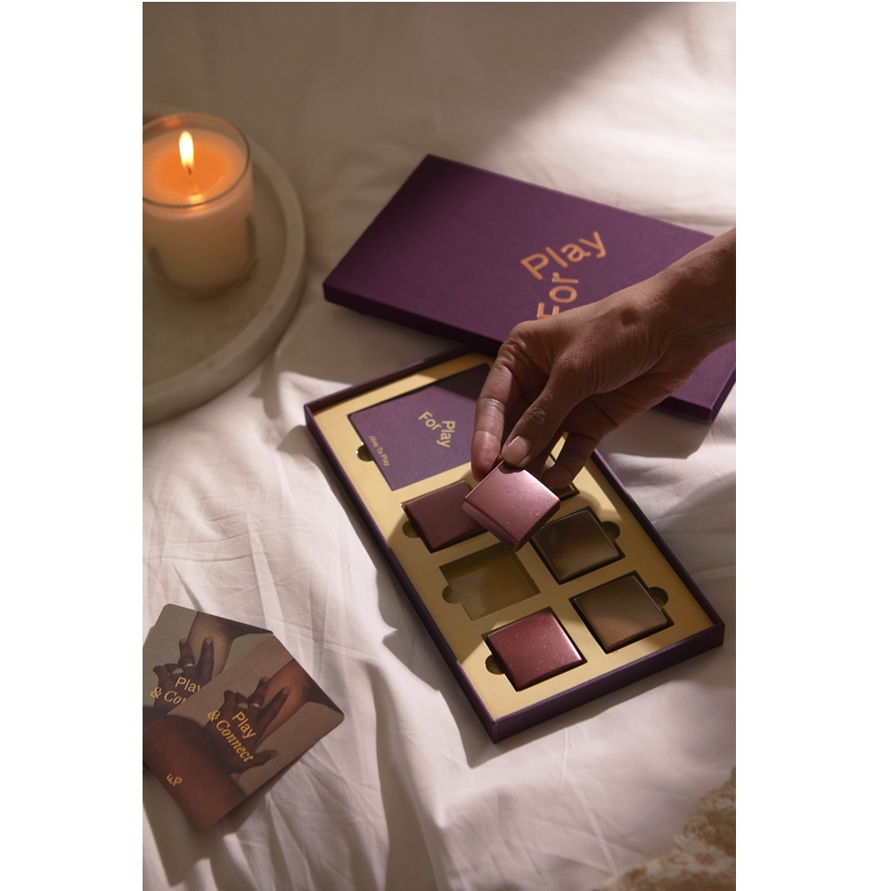 For Play His & Hers Couples Chocolates - Milk Chocolate Edition