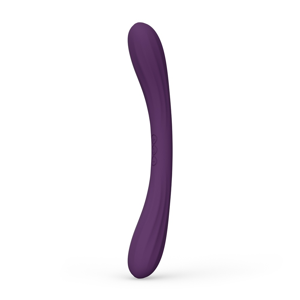 LELO Boomerang Dual Ended Vibrator Purple - Wicked Sex Toys