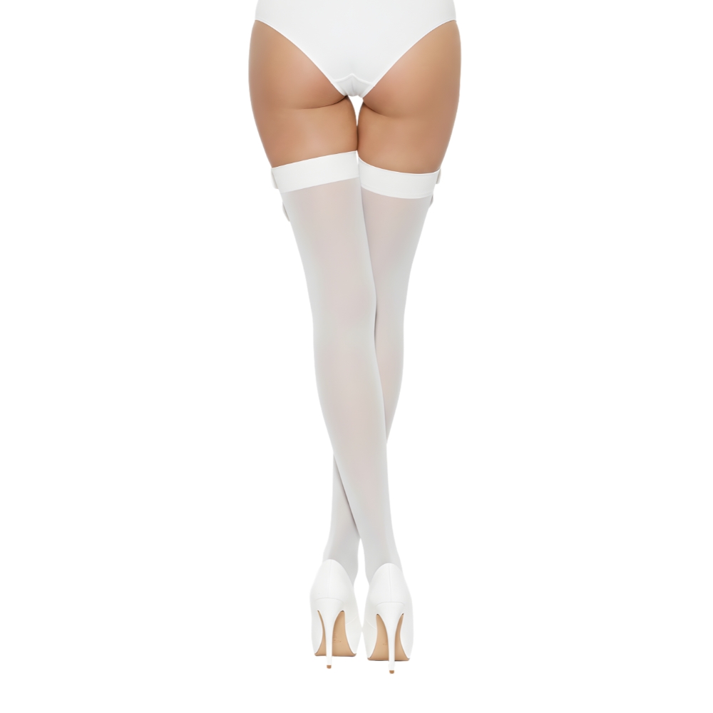 Lace by LJ Thigh High Stockings with Bow