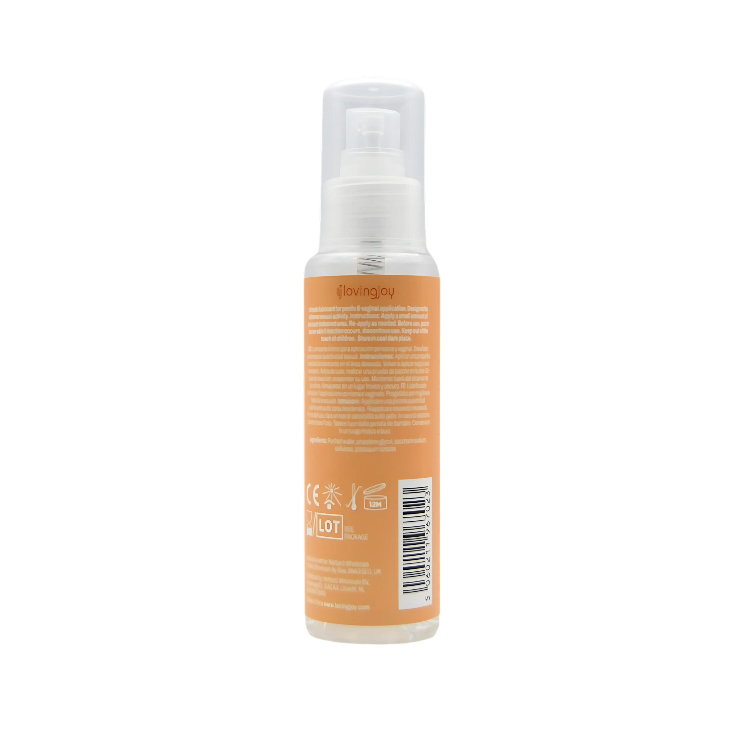 Loving Joy Peach Flavoured Lubricant 100ml
