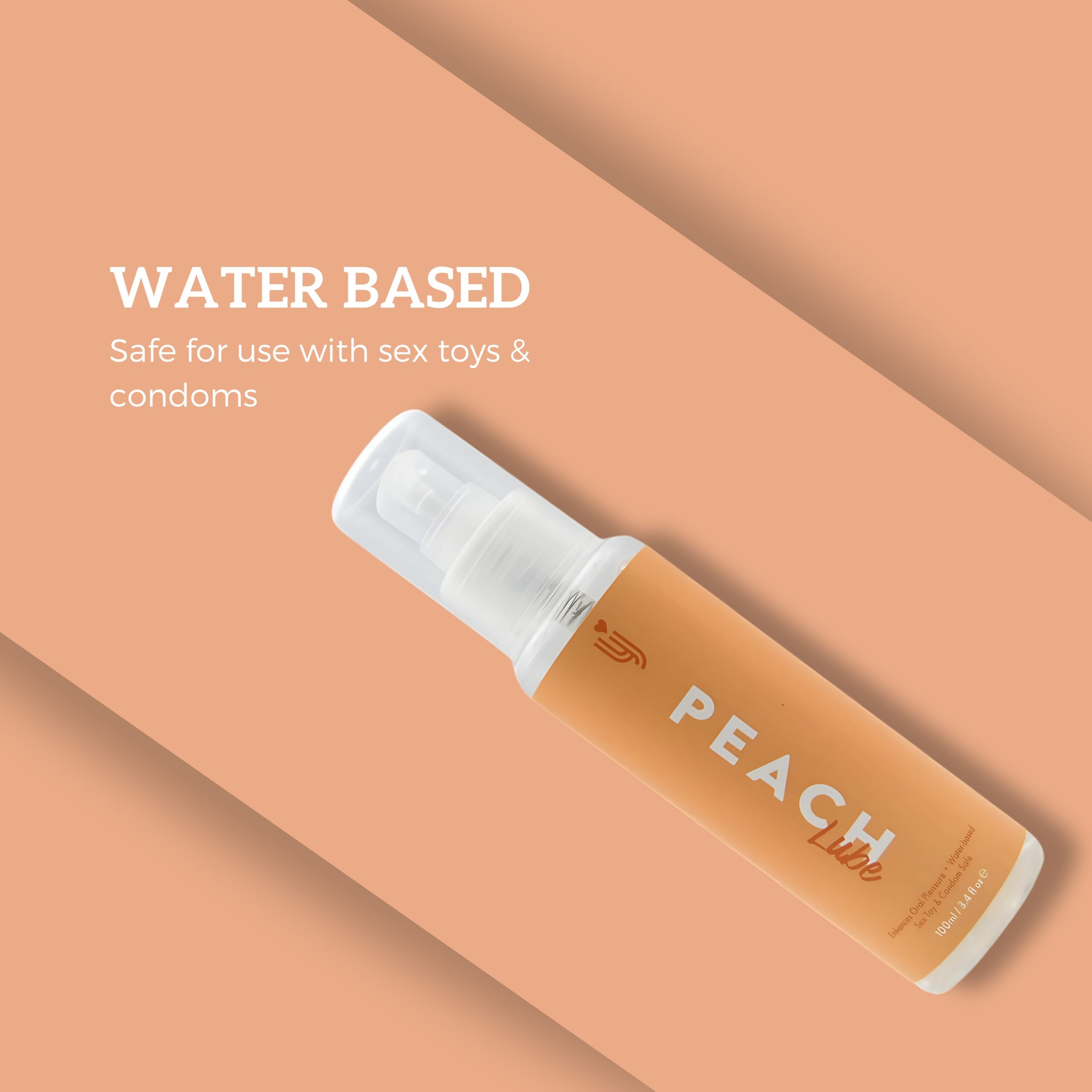 Loving Joy Peach Flavoured Lubricant 100ml